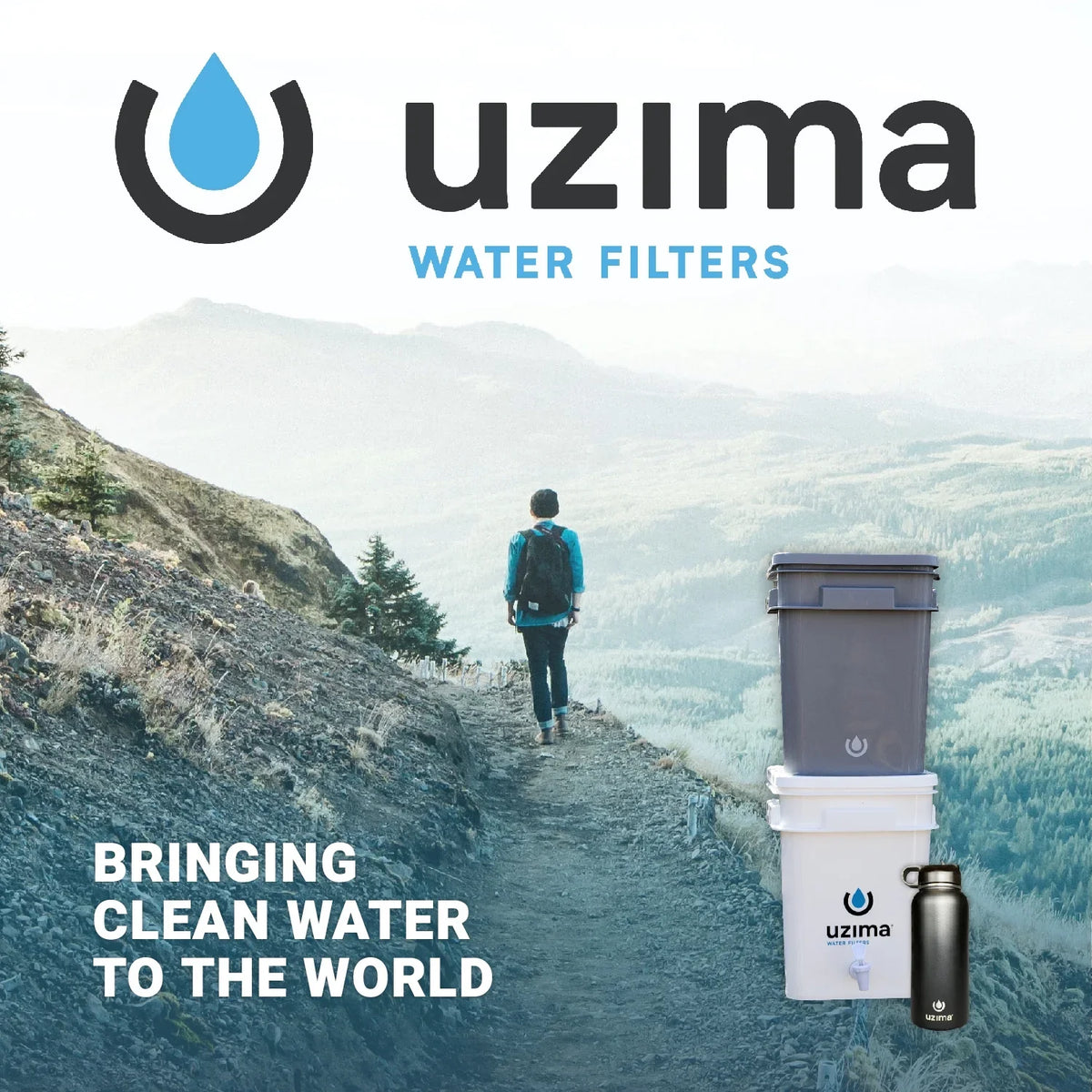 filter water filter for water drinking UZ-2 system, camping filter hiking travel Uzima alternative camping, portable water water purification to and filter systems, water and backpacking,