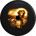 JL 2019 Hunting Camera RV Golden 33 Cover Tire Sunset Wrangler Retreiver for Spare Dog Jeep 2018 Bird Backup Inch
