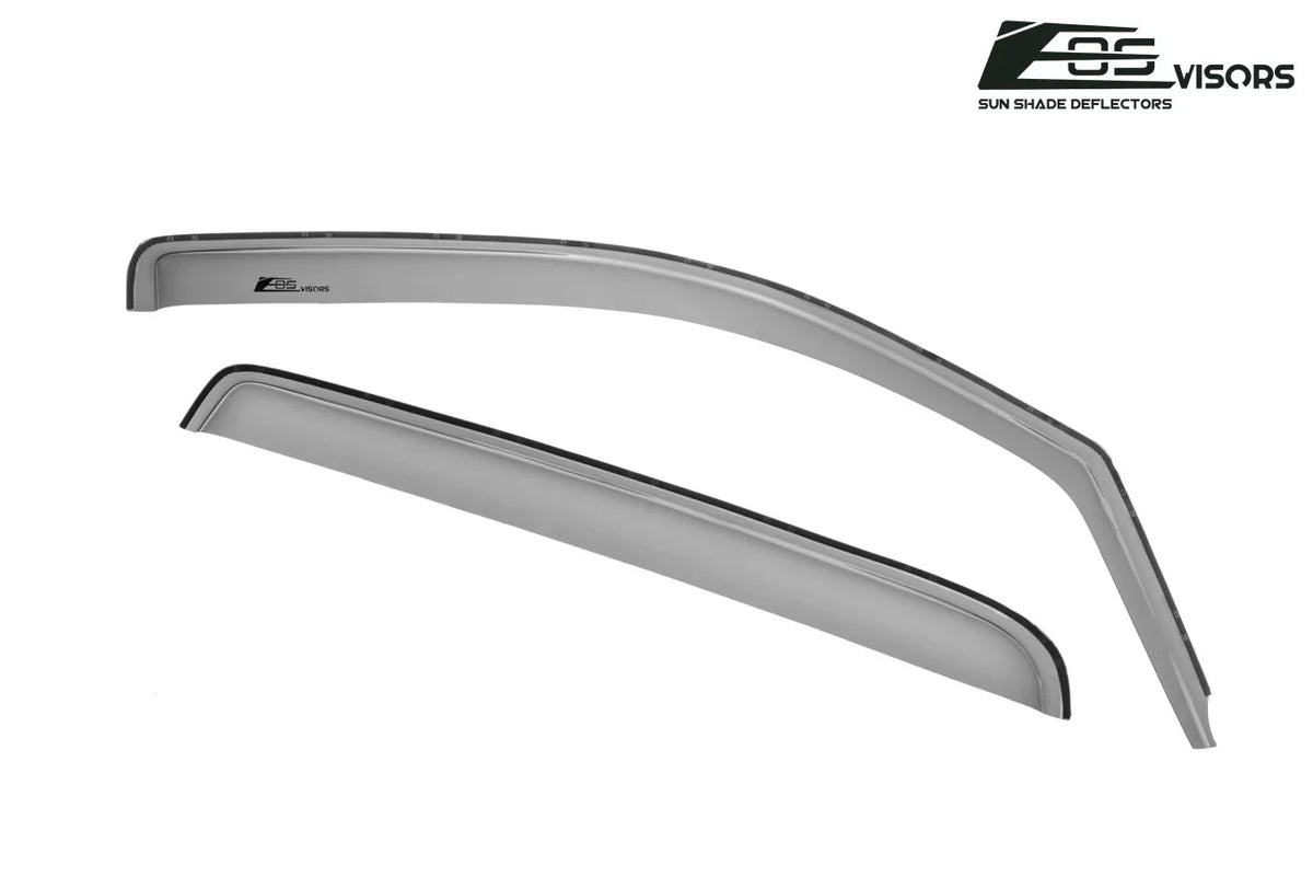 Store Deflectors Chevrolet | IN-CHANNEL ALL TINTED Side Fits 2014-2018 Visors Extreme SMOKE Silverado Online Window Guards Crew 1500 Style Models Vents EOS Rain Cab