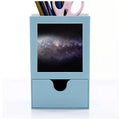 Desk Organizer Pattern Supplies Elliptical Nebula Pen Holder Universe Card Cosc
