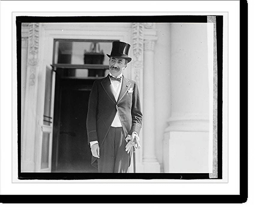 Baron x Marchienne, Cartier Framed Print, Historic 21-7/8" de 6/12/22, 17-7/8"