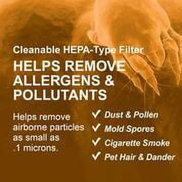 Style Air Purifier 220M 3-Speed White Therapure Germicidal UV Envion HEPA