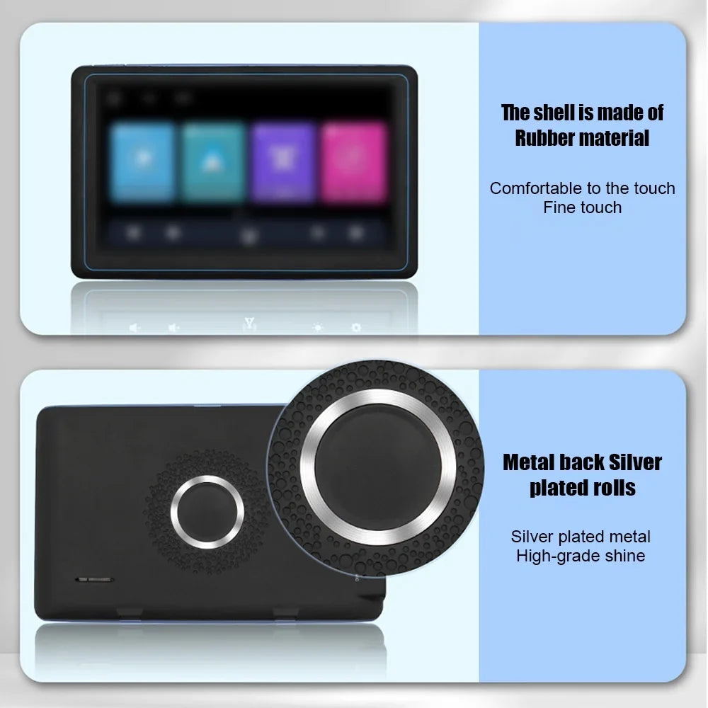 Auto Dual 5.0 Android Player Portable Portable 12 5.0 Compatible Car MP5 BT USB Car Nebublu Car Stereo Compatible Stereo,Receiver Pinnaco 7'' 720P Camera 720P Compatible Audio Car Dual Car USB