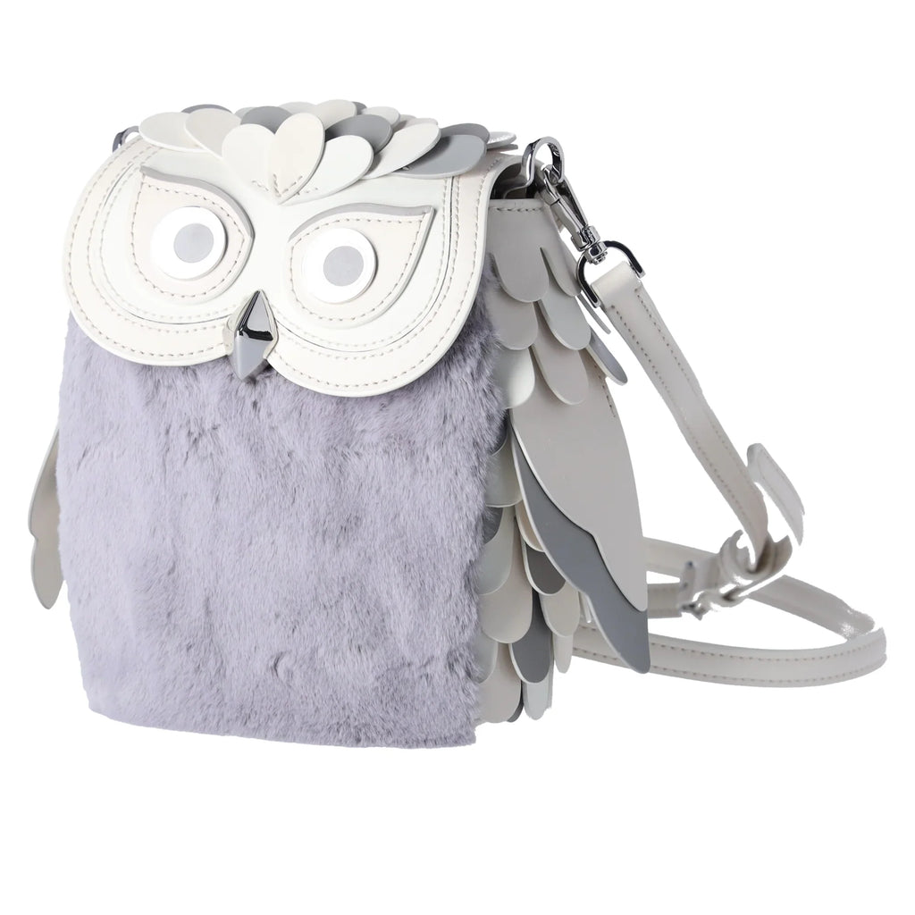Gray 3D Bag Spade Crossbody Hoot Owl Limited Novelty Edition Kate