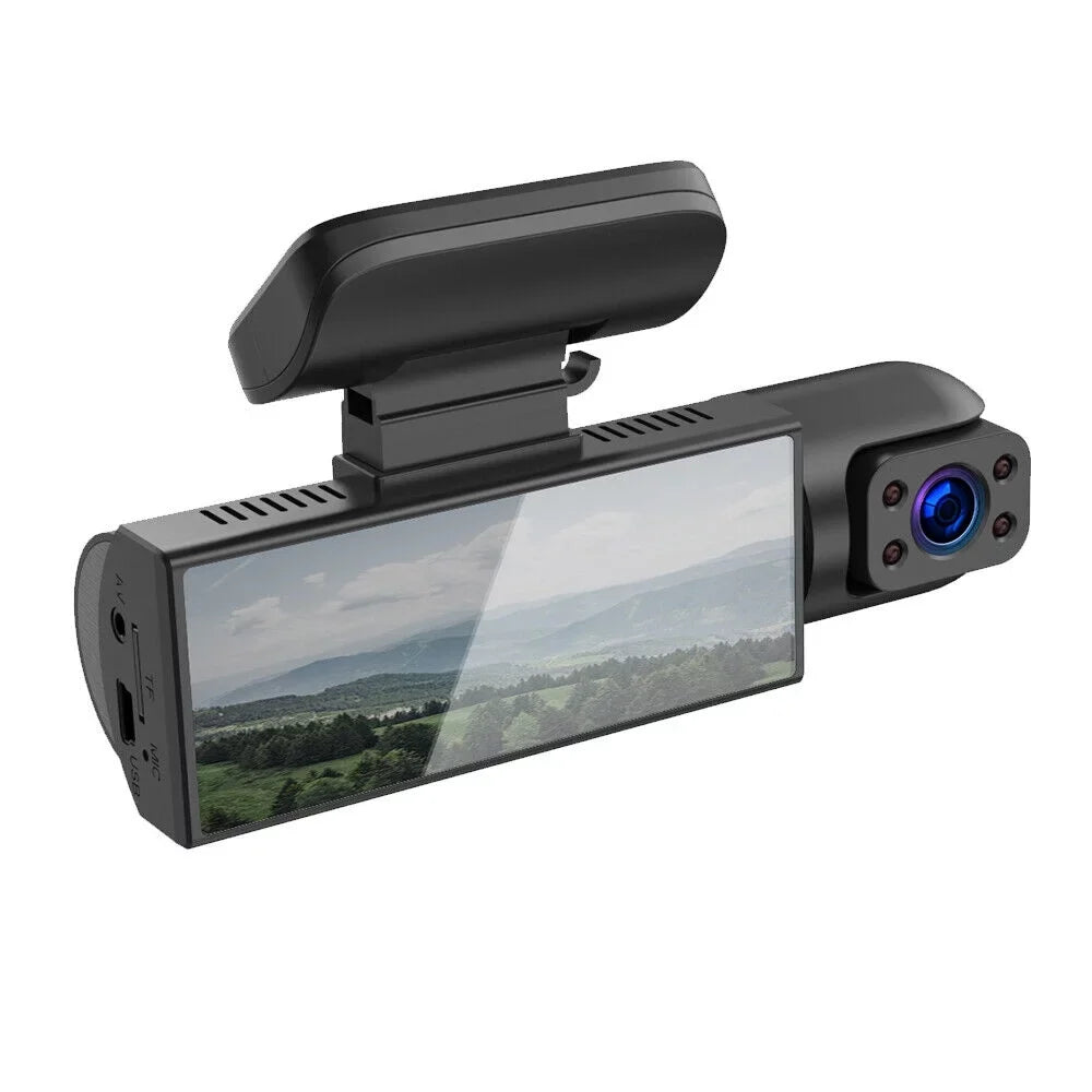 Parking Vtin Lens G-sensor Recorder 1080P Dash Car Video Monitor Cam HD Dual Camera