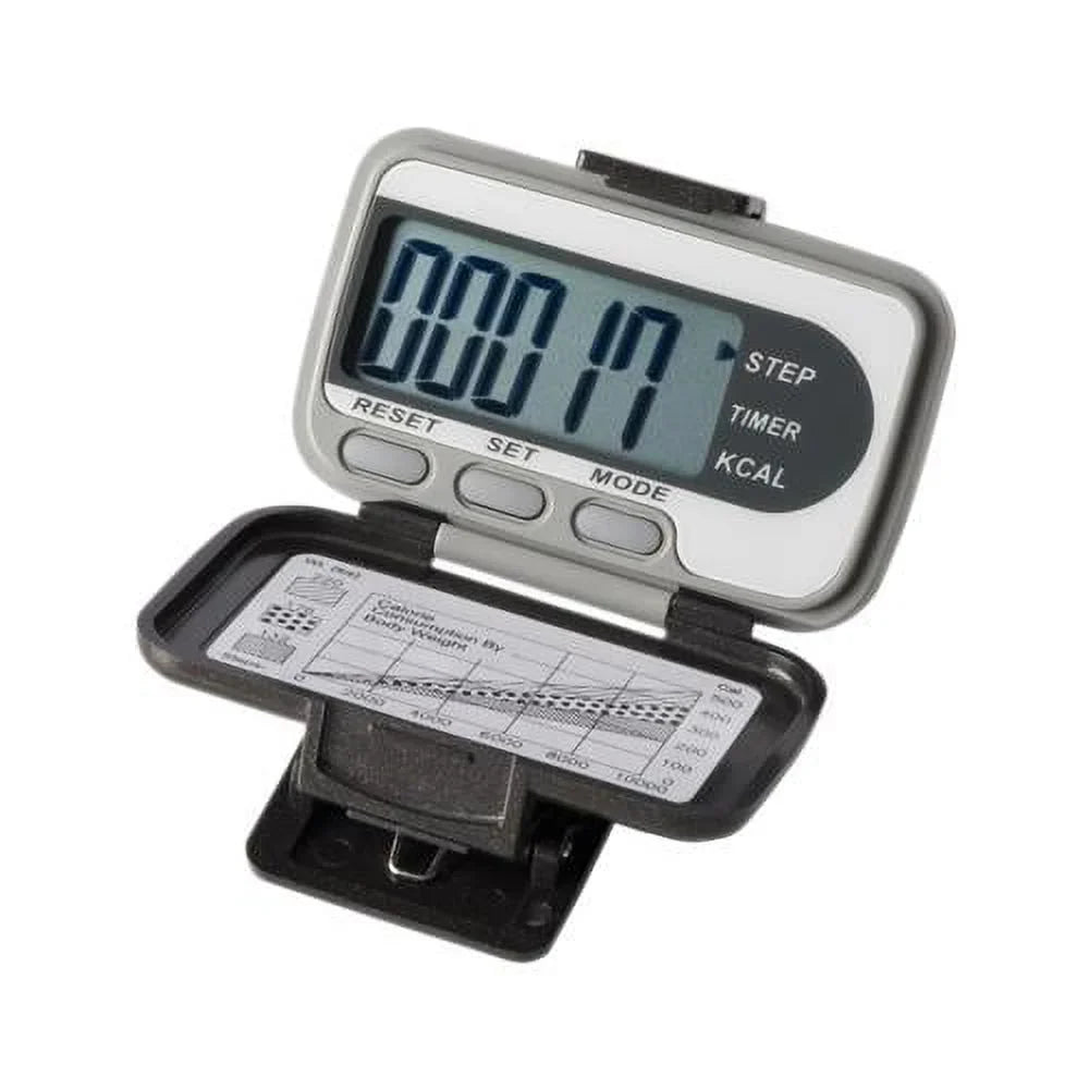 pedometer activity (steps, calories, deluxe distance, Ekho time) and