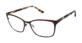 By Stefani 52mm NEW & GX GX072 Gwen GX Burgundy Case with Eyeglasses