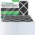 with Eliminator 18x18x1 HVAC Furnace (12-Pack) AC Carbon Filters Pleated Odor 8 Filterbuy Air Activated MERV