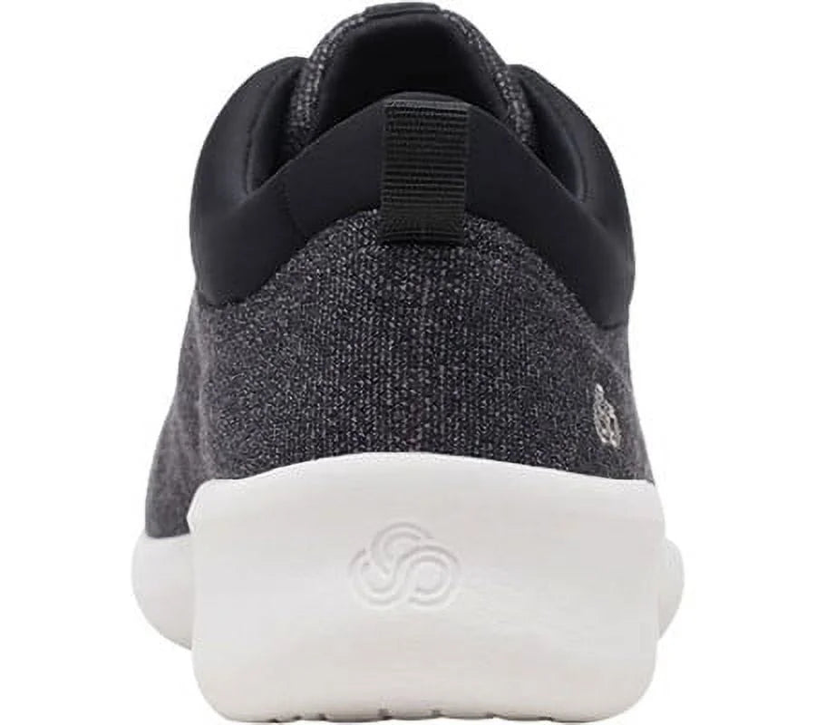 Comfort Pace Gray Adjustable Padded Breathable Running Shoes CLARKS Lightweight Lace-Up Round M Womens Heel Athletic Toe 6.5