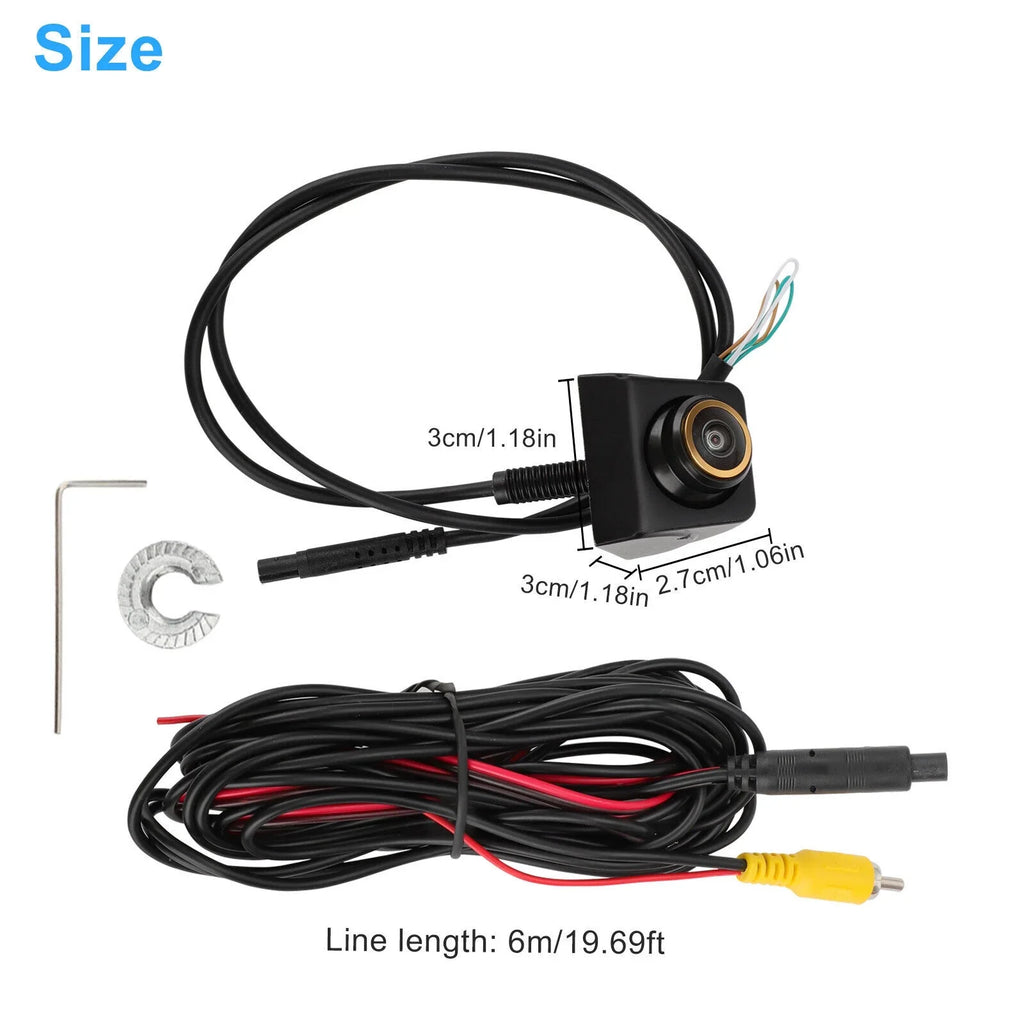 Camera 170° Cam Reverse Parking Waterproof Backup View Rear Car Adjustable 360°