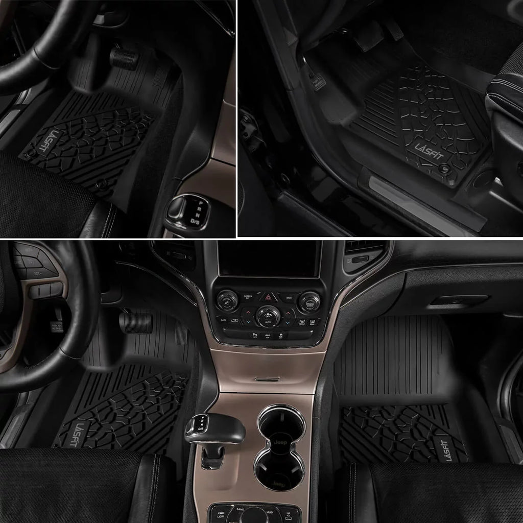Bench and Only) Jeep (2nd Grand Mats Durango Floor Cherokee(NO Jeep Floor 2nd for TPE Row Row, 1st Dodge Set, Cherokee), Car Liners All Seat LASFIT Weather / 2016-2021