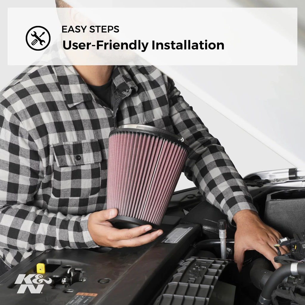 Filter: E-3321 Duty: Engine Heavy Premium, Replacement Air Performance, Industrial Filter, High K&N Washable,