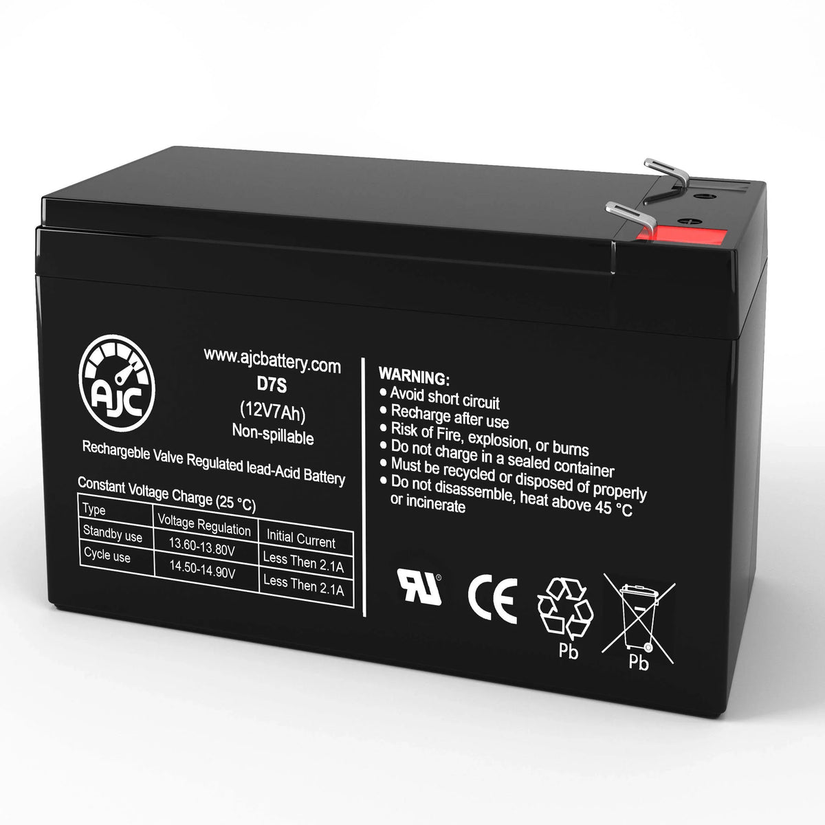Dynamometer Diagnostic Cybex 6000 12V Fitness Replacement with Battery AJC 7Ah Compatible Equipment Equipment Battery