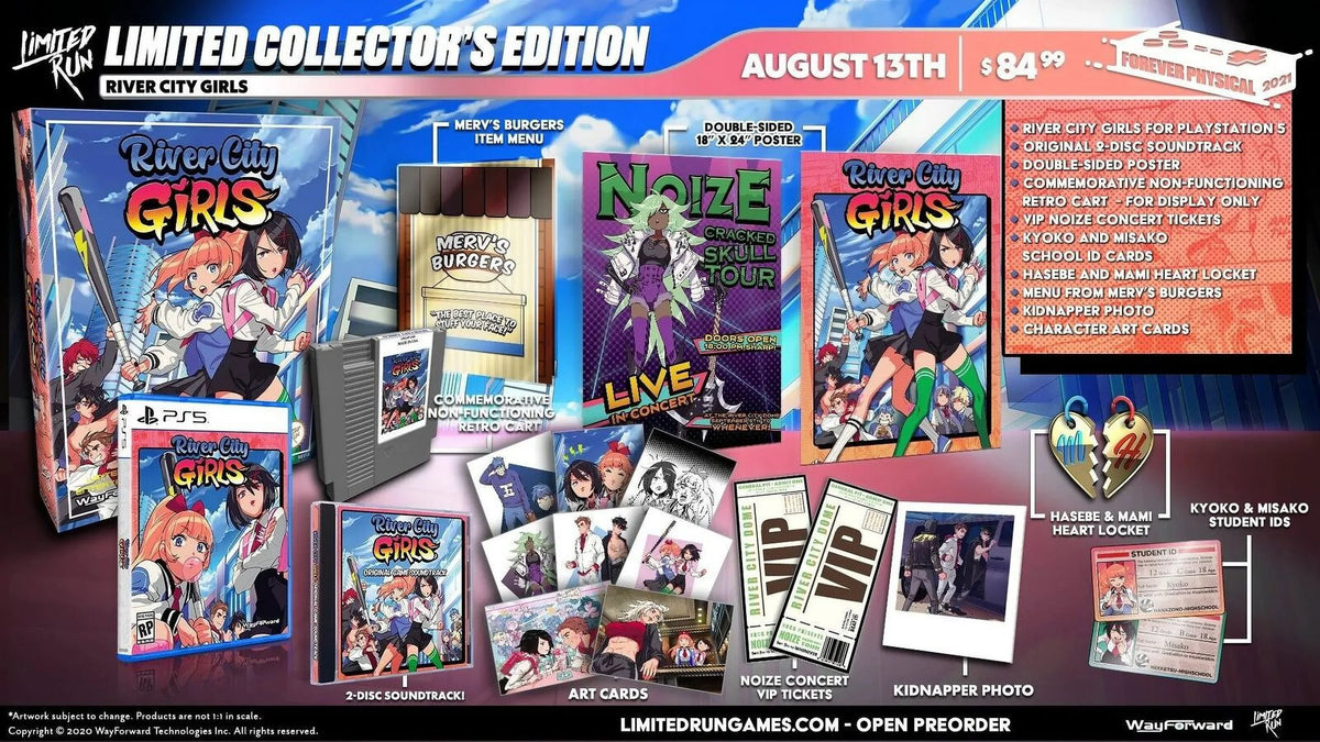 Girls - Collector's [Sony River Edition 5] PlayStation #10 Run - City Limited