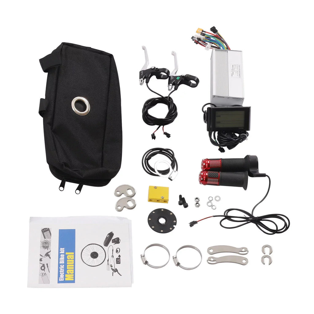 Bicycle And 2000W 72V Rear LCD Motor+ E-bike Kit Conversion Wheel DENEST Electric 29"