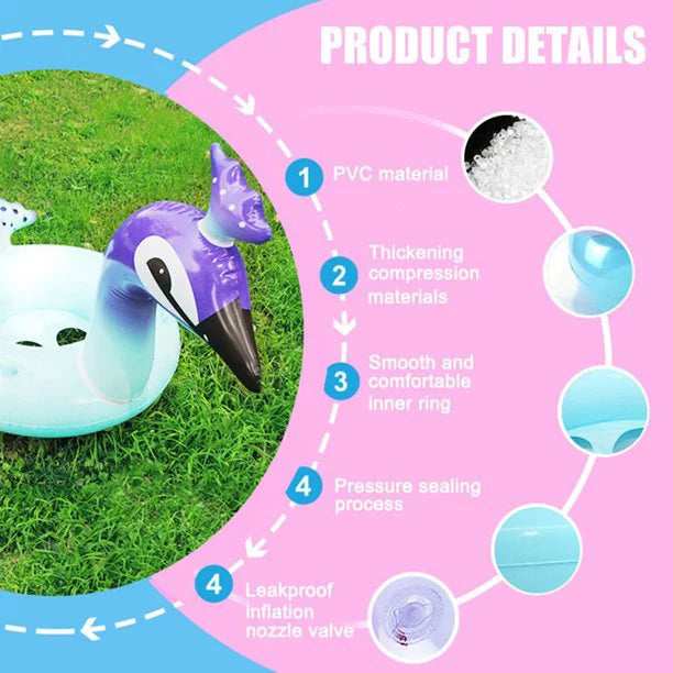 Alder Floaties Ring Party Float Glitter Toys lake with for Pool Adult Fast Swim Designed Lounge and Inch Children 48 Decoration Raft | Inflatable Peacock Tube, Beach Valves