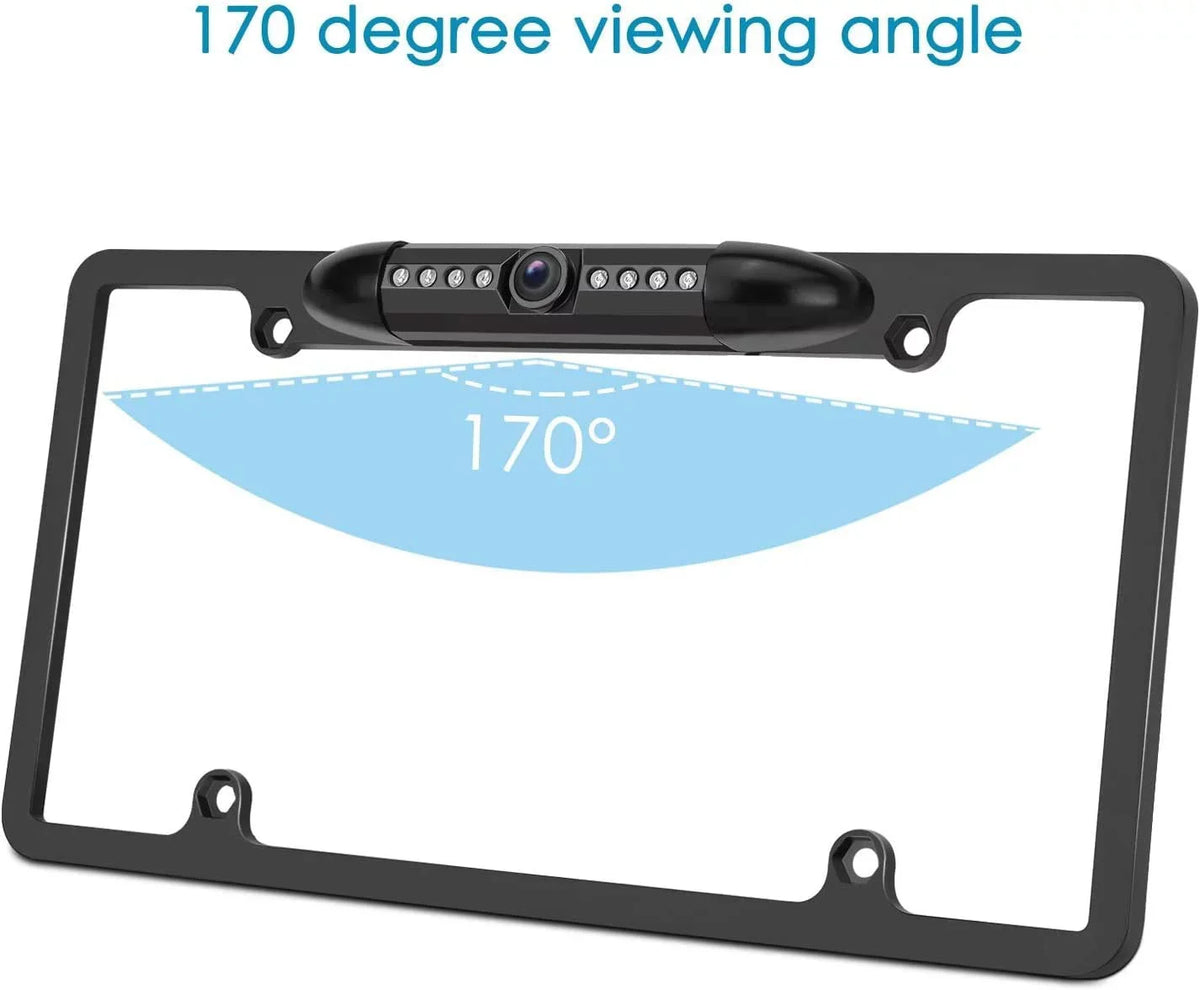 JVC License Camera KW-V230BT Frame Backup KWV230BT Rearview Plate for