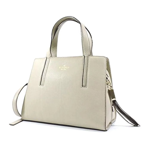 $355.00 Kate New Street York Magnolia Dominique Spade Satchel Grey Bag,