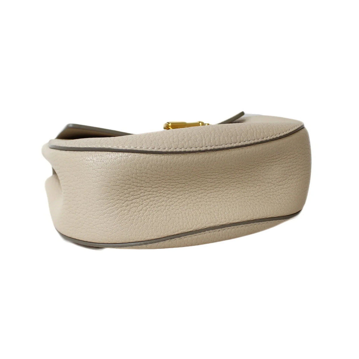 BRB01000000002558 Chain Leather Pre-Owned (Fair) Bag Beige Chloe Shoulder Chloé Ladies