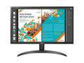 DisplayPort 75Hz FreeSync 24QP500-B AMD HDMI QHD IPS LG 2560 Tilt 1440 x HDR10 VESA 24" 2K Monitor