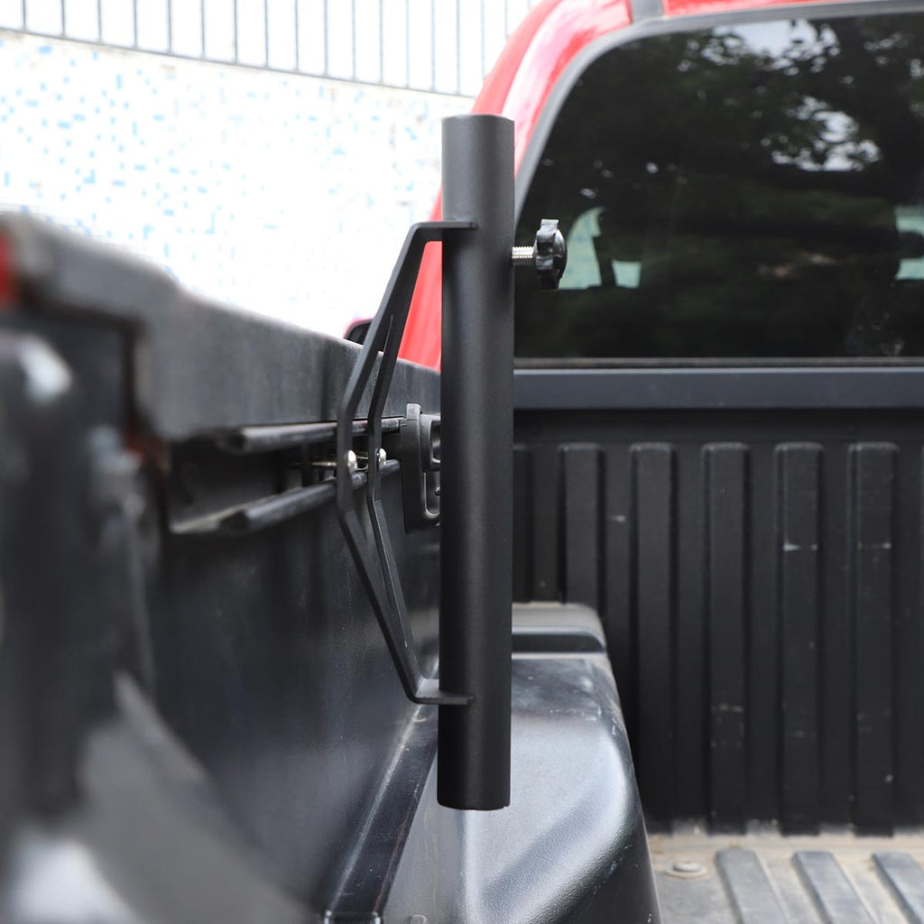 Mount 2005-2021 Rail Fit for Toyota Holder Truck Flag Bed Tundra TINKI Tacoma/2007-2021 Pole System