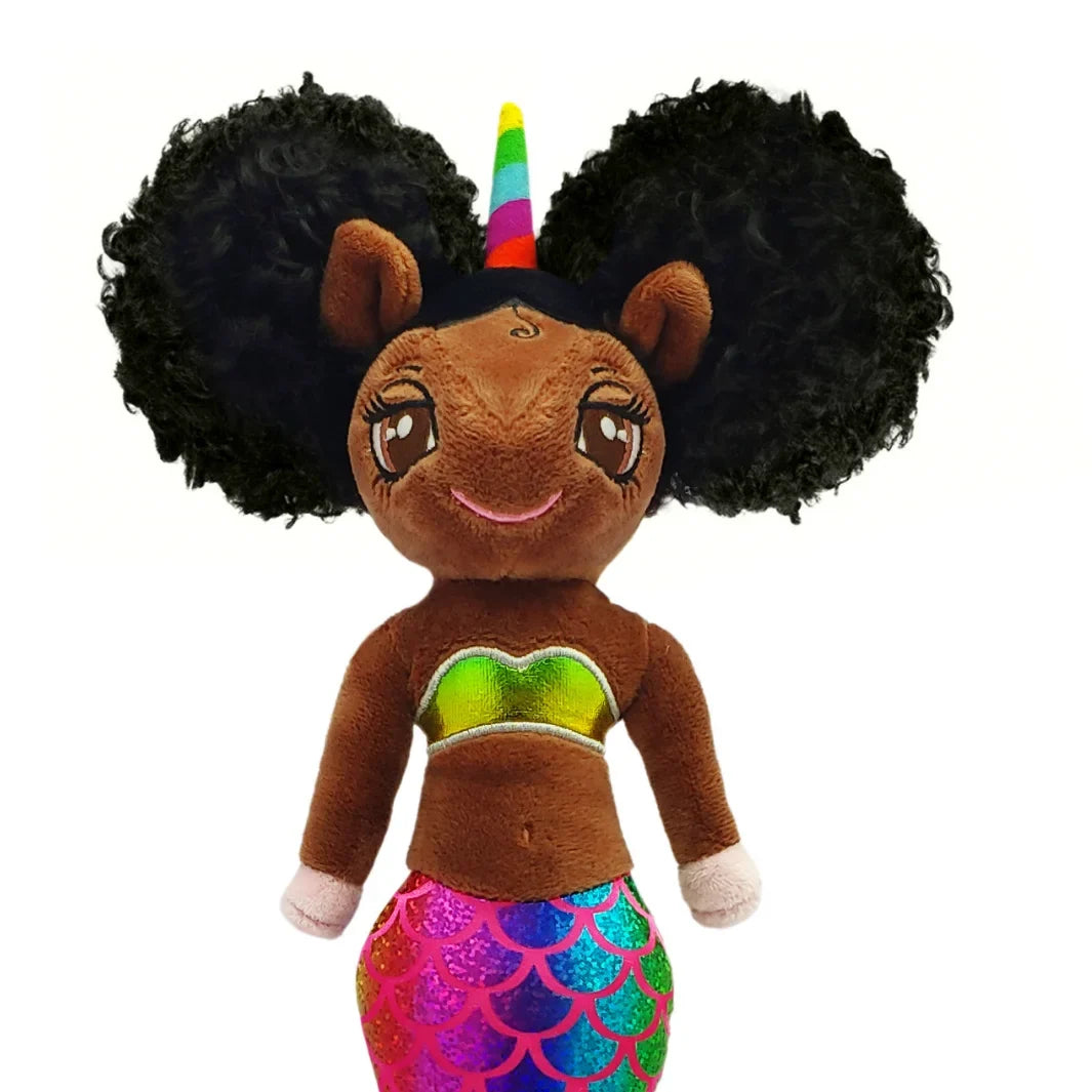 Tail Aaliyah Matching 16 Top and with - inch Unicorn Doll Mermaid Iridescent