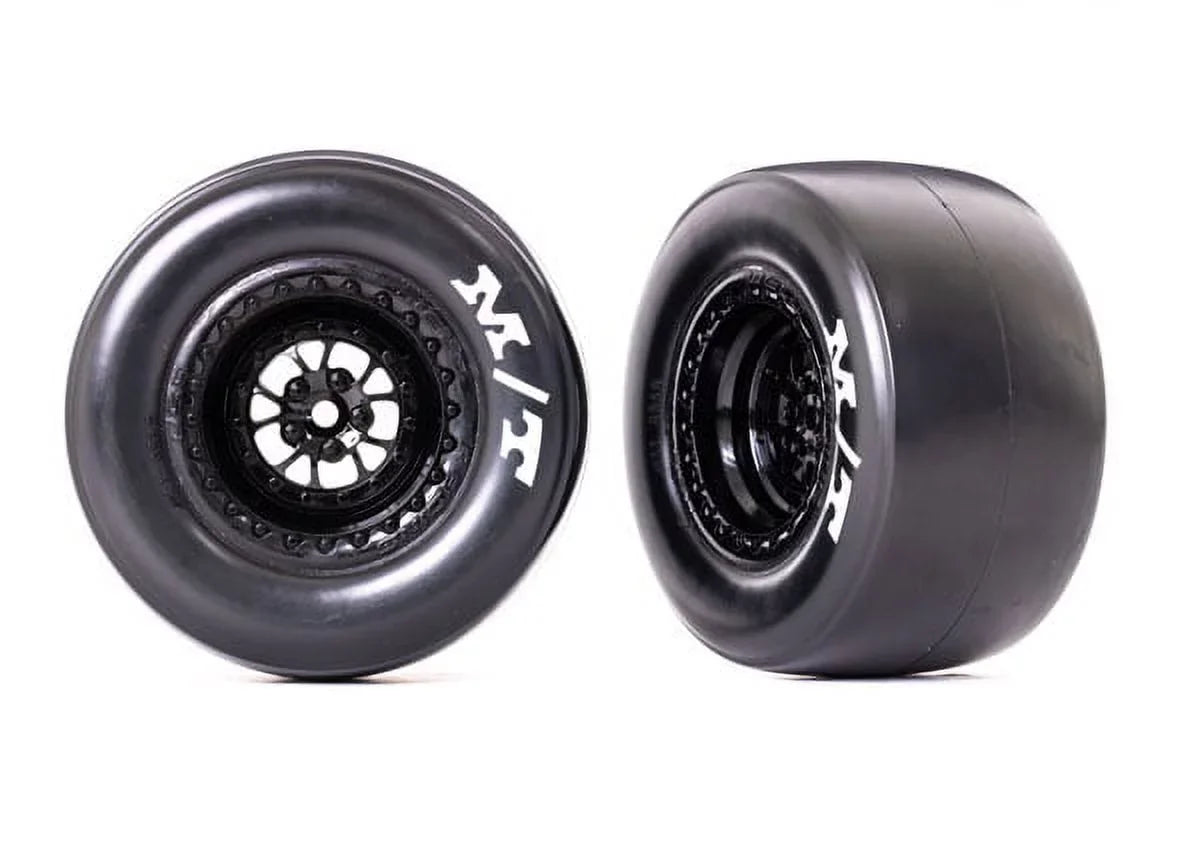 Slicks Glossy Mickey 9476 Wheels, Traxxas (Weld Thompson Wheels & Drag Rear (2): Tires