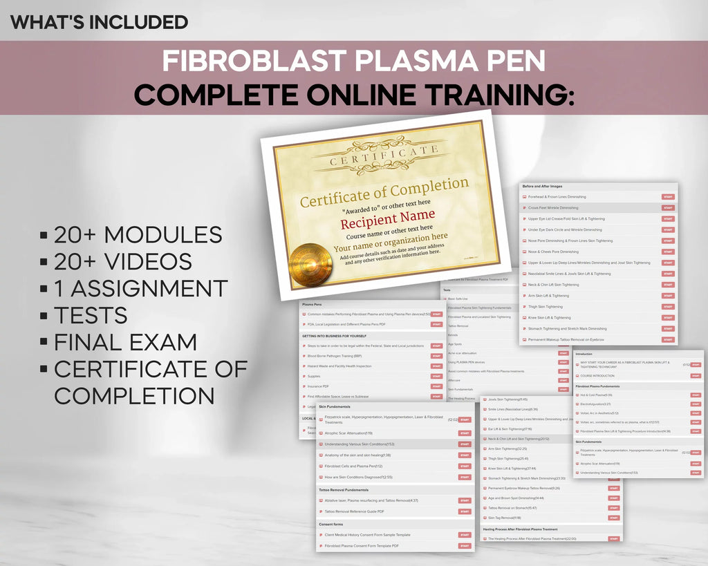 Manual, USB Large Small Training Code] Fibroblast Pores, Pores, Face [Online Beauty Activation Academy: Career Pores,