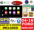 ANDROID 2004-2016 SERIES & NAVIGATION F AUTO CARPLAY FORD E STEREO CAR APPLE