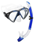 Blue Combo, Snorkel Mask Aquatics Phantom Cancun