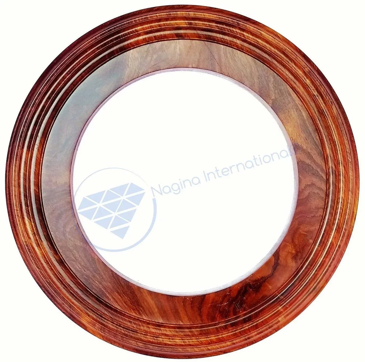 Base Wooden International Nagina Solid Polished Hardwood Handcrafted | (12 Inches) Frame