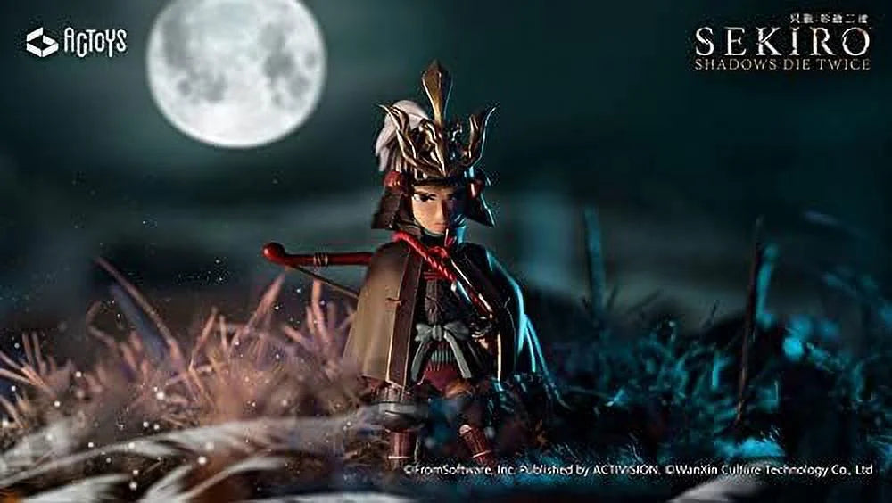 Twice Fullset ACTOYS Q Shadows 4.3 inch 6PC Sekiro Die Figure Version