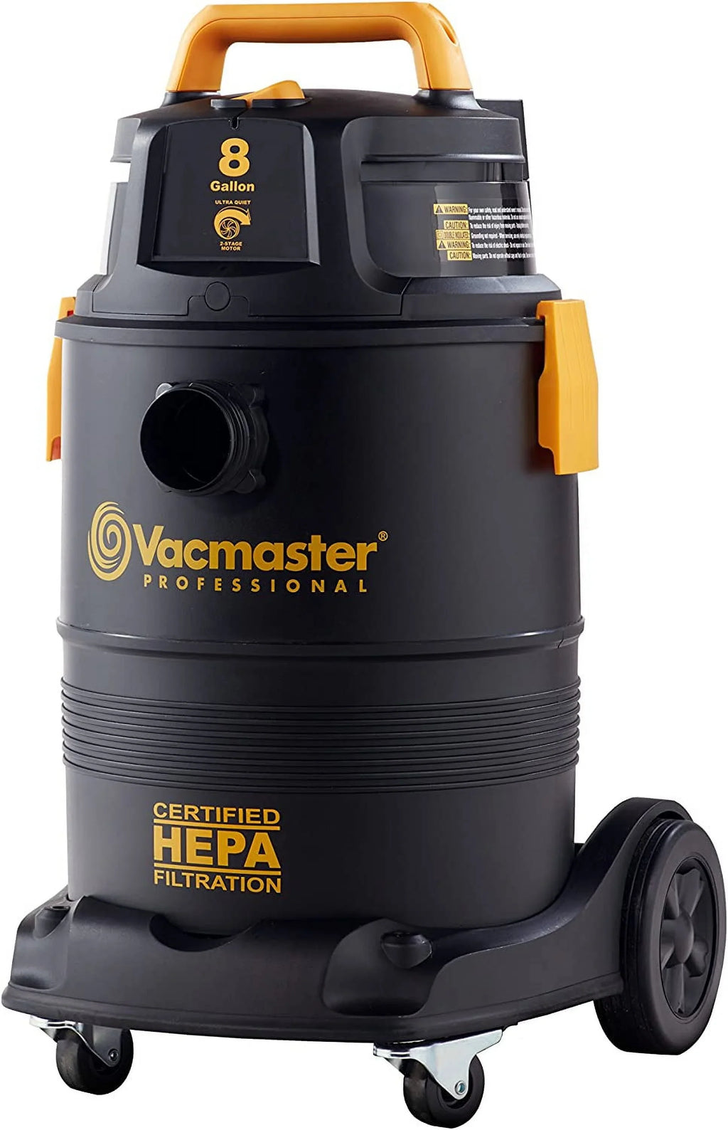 YU Vac, Wet/Dry Pro 8 Filtration Hepa gallon