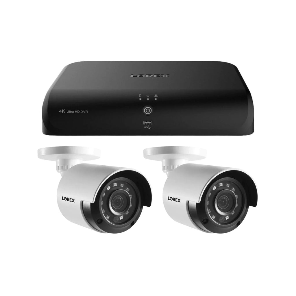 4 4K DVR 12 8 2TB Capable Bullet and Lorex Wi-Fi with Camera Cameras Fusion Wired Security