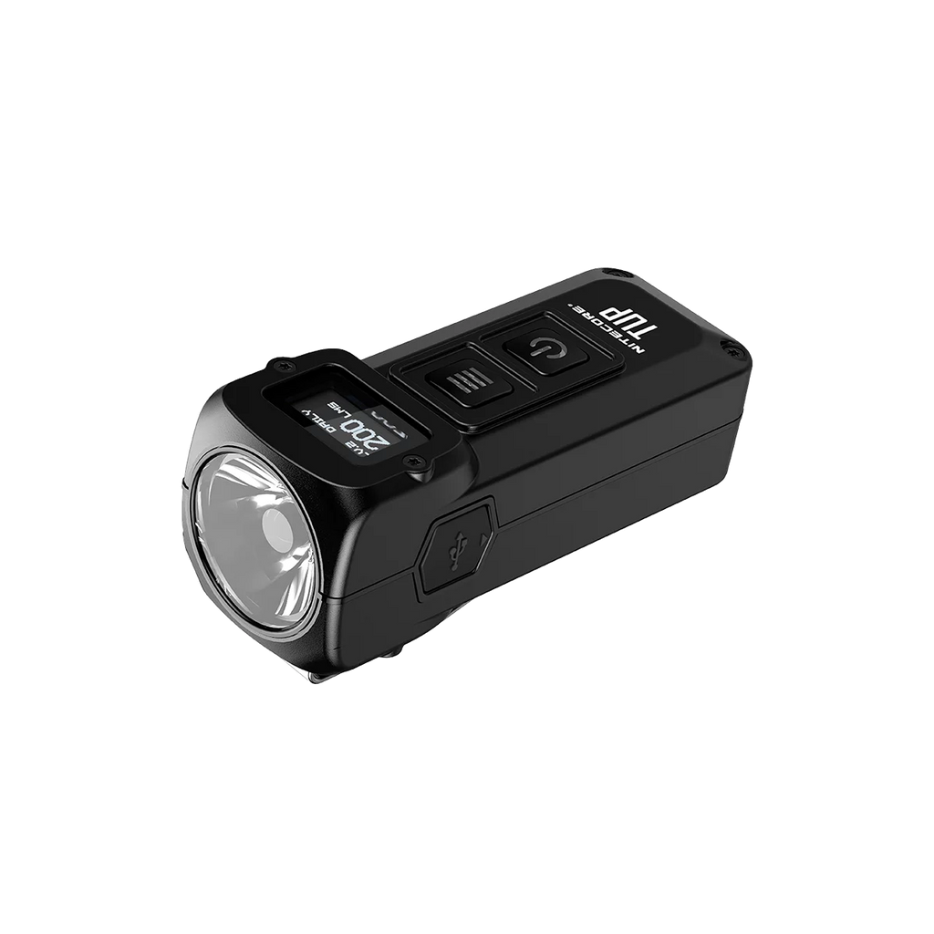 with Tactical - Nitecore TUP Light LED Lumens Pocket NL2140 Value Intelligent 1200 Battery 21700 Nitecore Flashlight Rechargeable Bundle: NEW and P12 1x 4000mAh