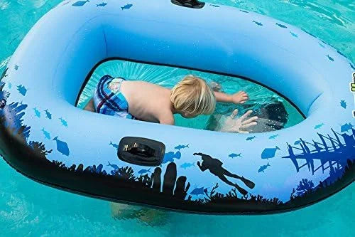 Sieco Bottom Snorkeling SD-AVR01 Design Voyager Raft Transparent Aquavue