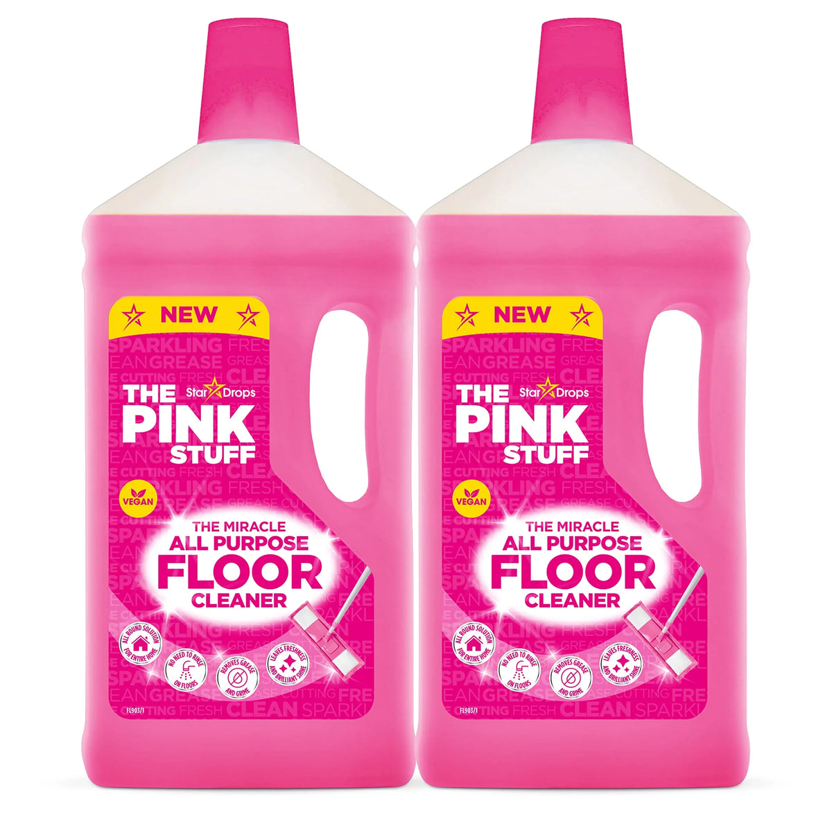 The Of Pack Purpose - (82375) - Miracle 67.6 Stardrops - Fl 2, All The Cleaner Floor Pink Stuff Oz