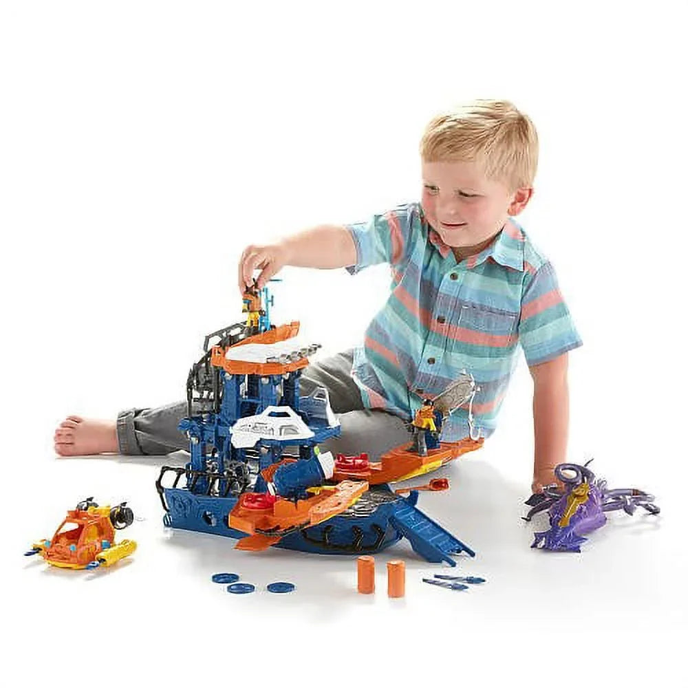 Command Mission DFX93 Boat Imaginext Sea Deep