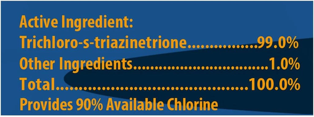 Chlorine Pool Sanitizer 3" 50lbs Tablets Pool