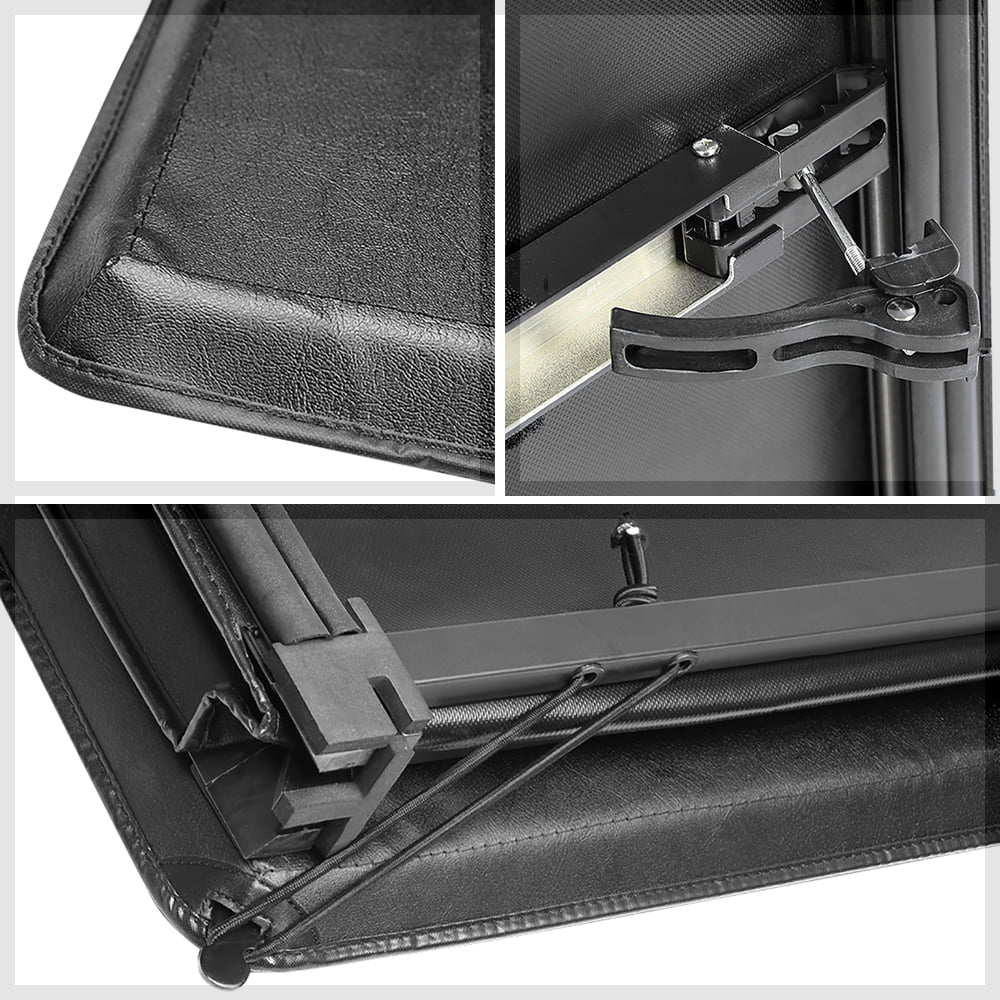 Tonneau Soft Fleetside Top 2005-2019 for NISSAN Truck Short Frontier 05-21 5Ft Tri-Fold select: FRONTIER Cover Bed Fits