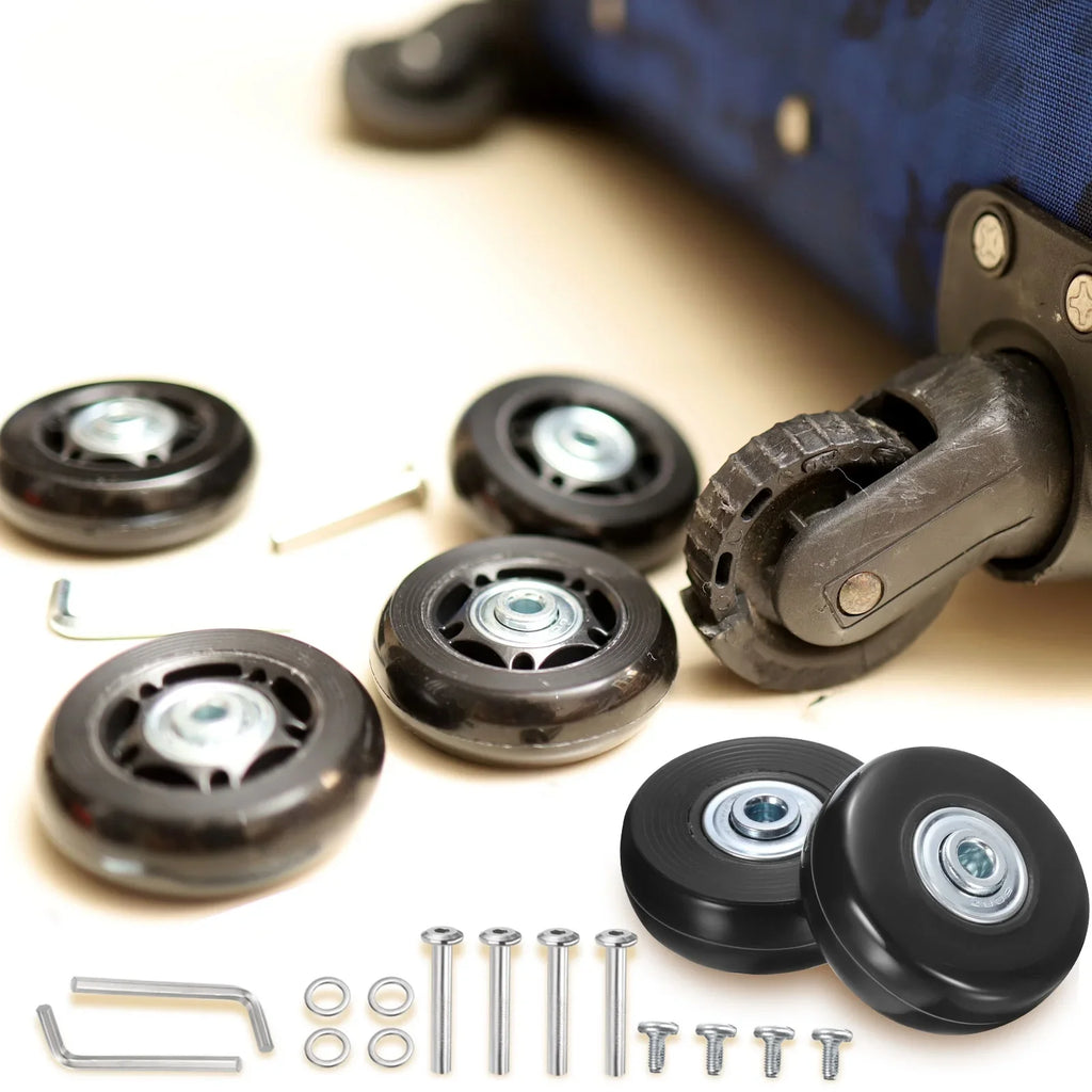 Suitcase, 17 Wheels for 2 0.7" 51 Uxcell Luggage Set mm/2" , x Replacement x