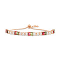 Bracelet Lesa Rose Gold Women Adjustable Brass for Michele Plated