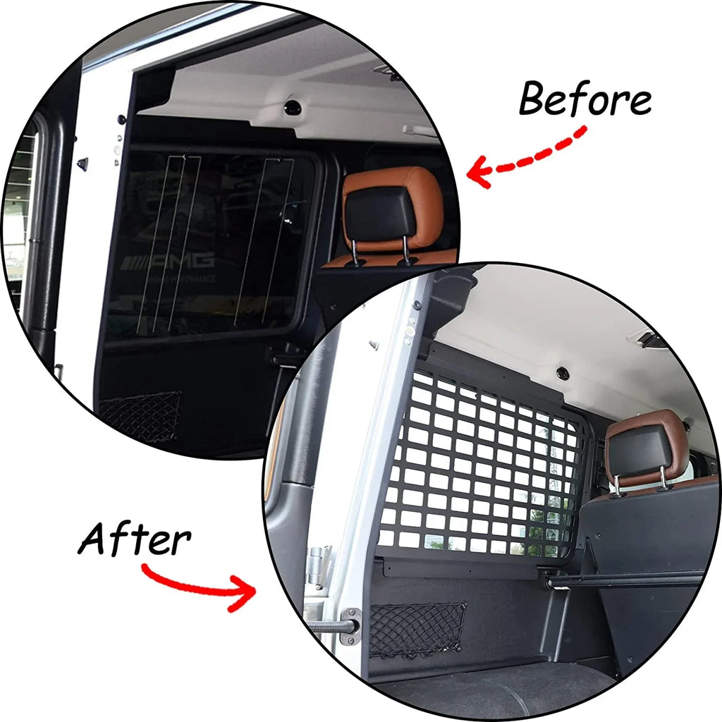 Organizer Class 2007-2018 Hanging Accessories Window W463 Storage Car Benz Car Trunk Side G Fits Rack for Shelf Mercedes Bracket