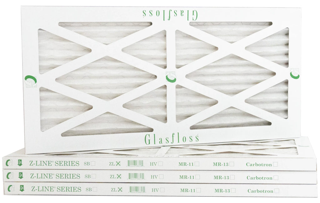 '-Qty:4 Made - USA Size: 27.5x7/8 - x Filter in Glasfloss 22x28x1 inch) MERV Furnace - Air 10 (Actual 21.5