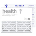 in 6-Pack, Filter, Health 13 Air USA 20x25x4 MERV Made Filters Pleated Furnace AC AIRx Air Filter HVAC the