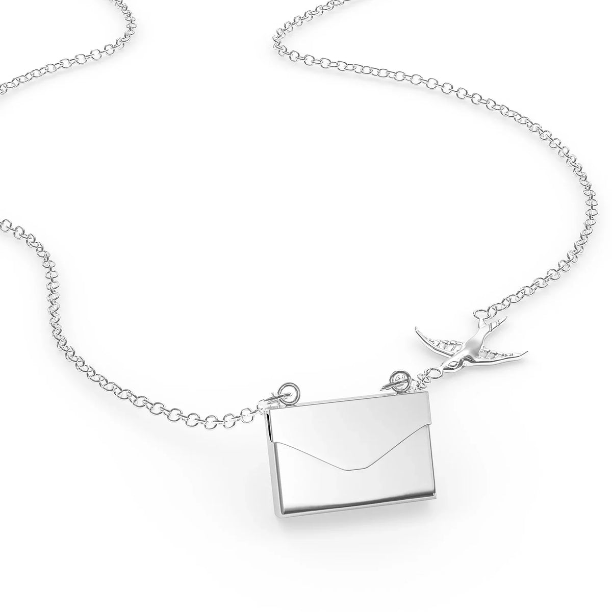 in silver Irish I Locket Cocktail Neonblond Envelope Coffee Necklace Love a