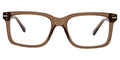 Squared mm GG0914O Eyeglasses Brown GUCCI 002 Rectangular Men's 54 Demo Lens