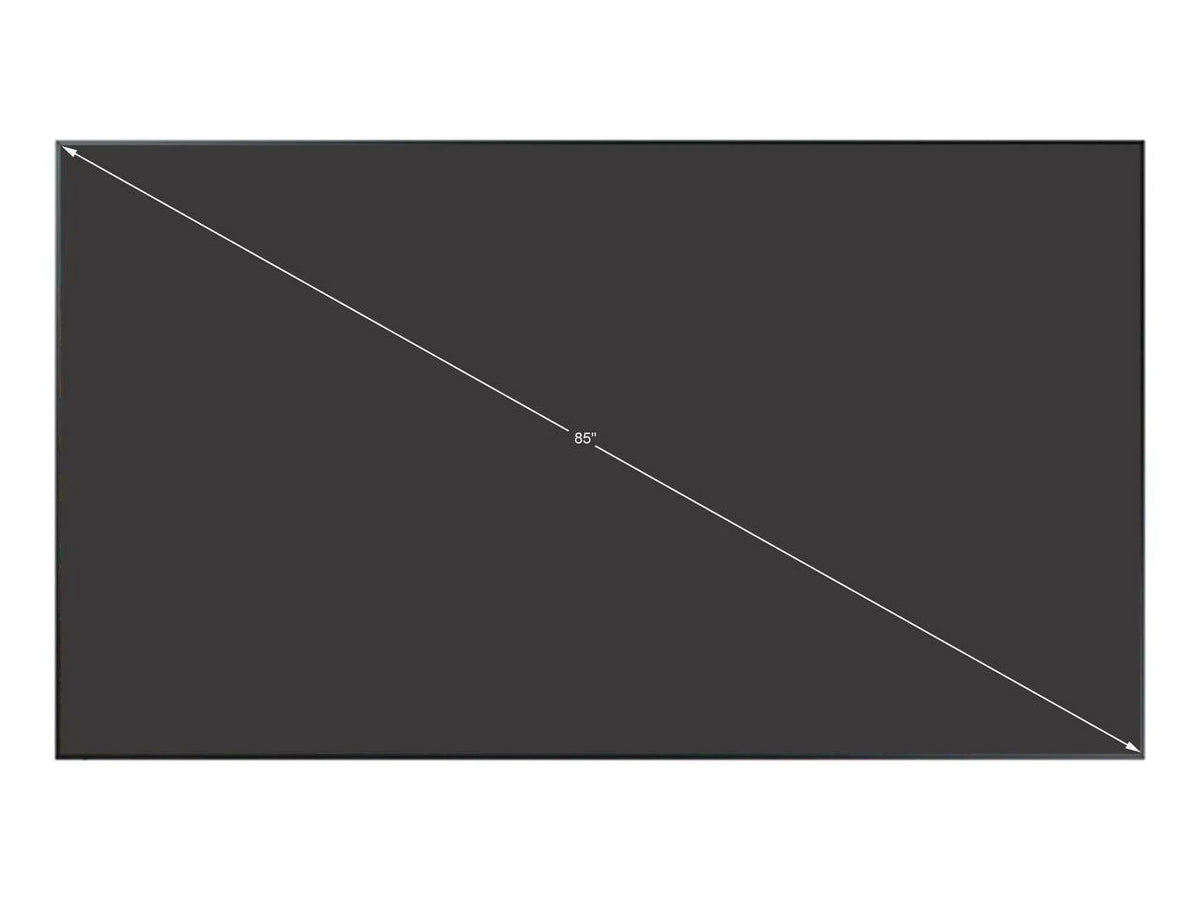 Edge-Lit for 85" LED Series 4K Business Samsung Display UHD QBR-N