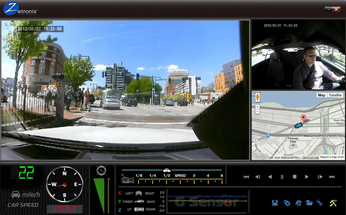 Cam Camera Dash Dual with & Wide 2 720p Dash Channel Camera Car GPS Night Vision Angle