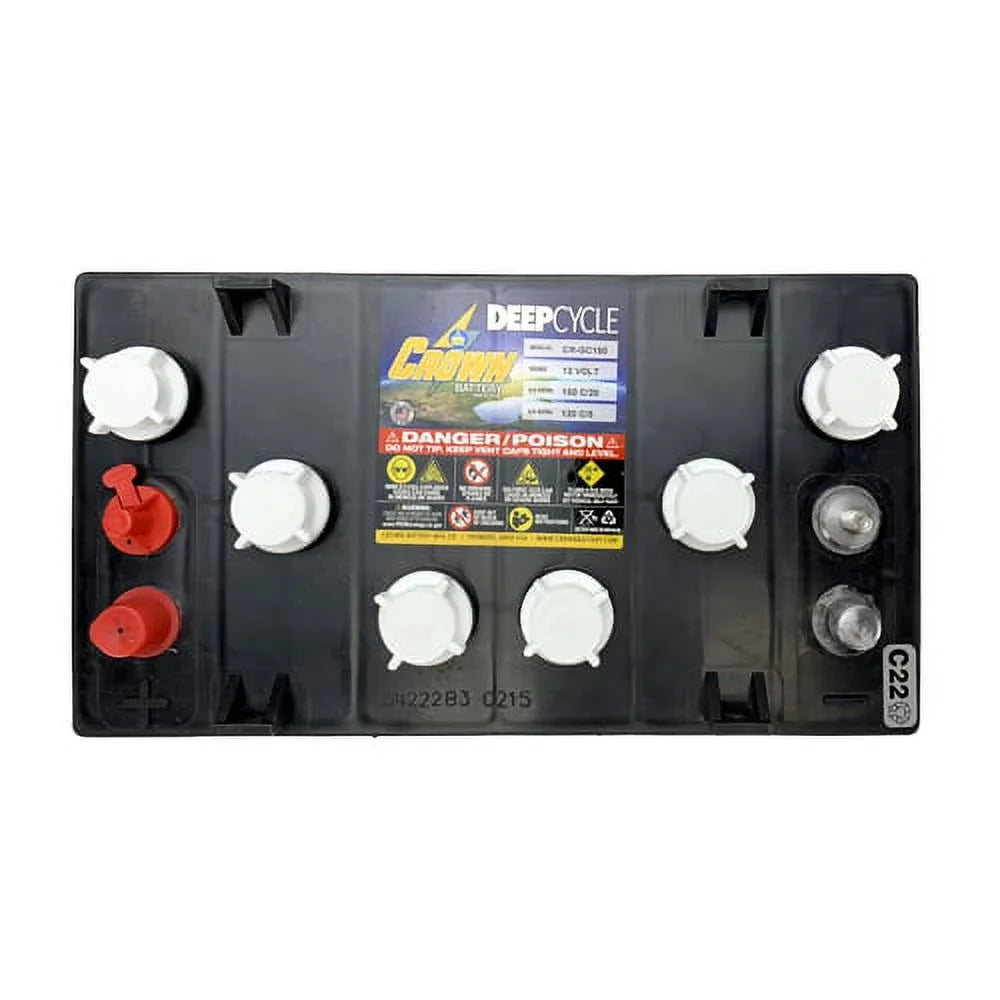 X4 150 Replacement AH Cycle for Crown Battery Battery Trojan T1275 Deep